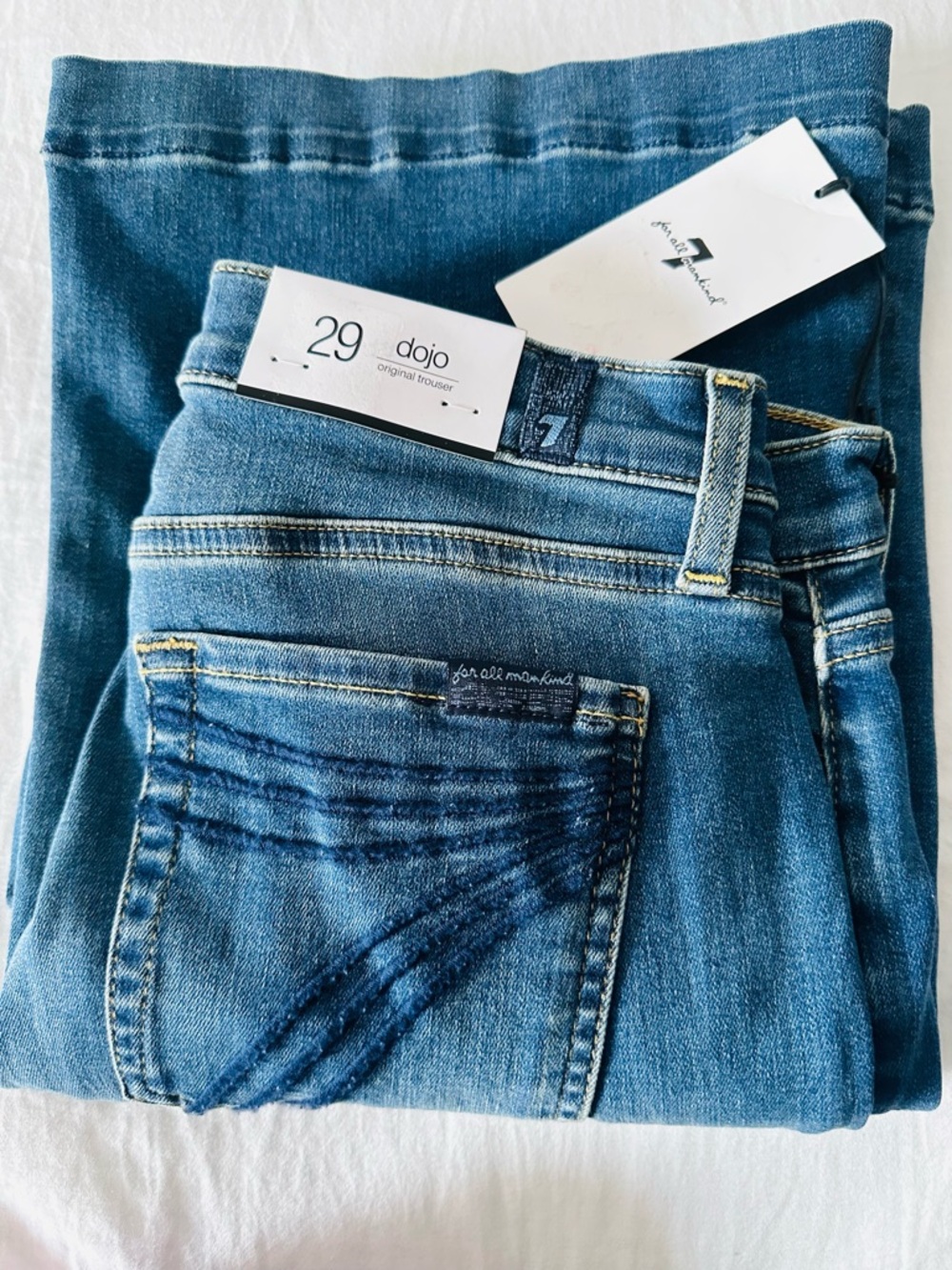 7 For All Mankind DOJO Jeans - Blue 29x34